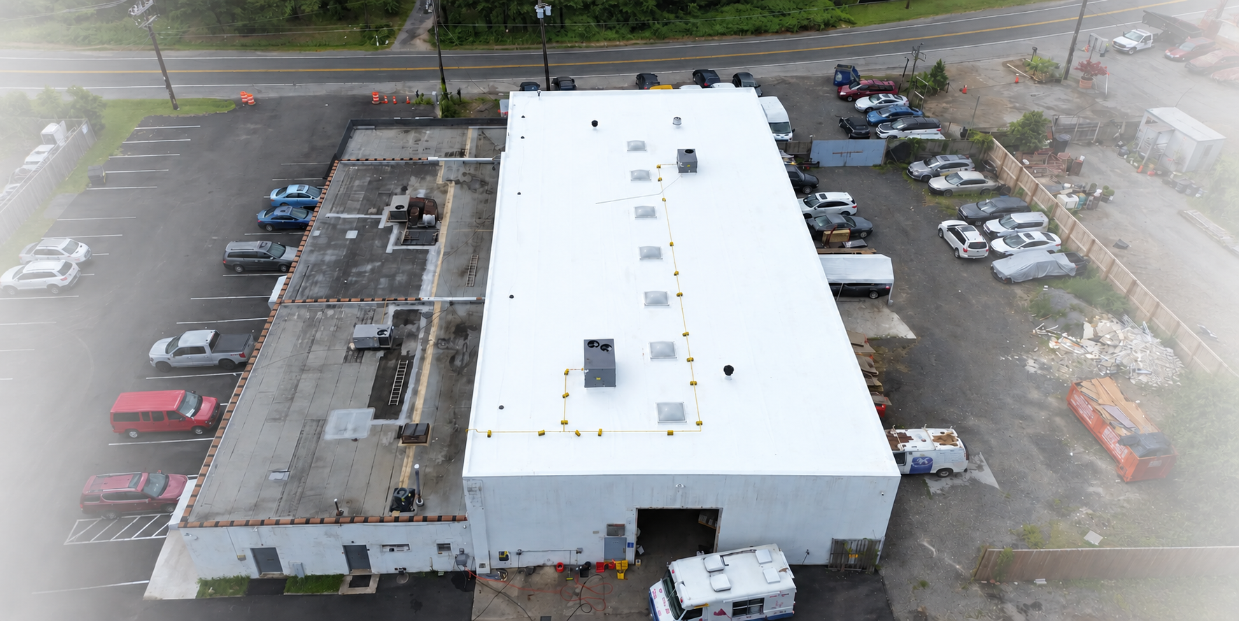 hero image commercial roofing gap, PA
